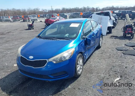 2014 Kia Forte Lx z USA, uszkodzony, nr VIN KNAFX4A68E5146699